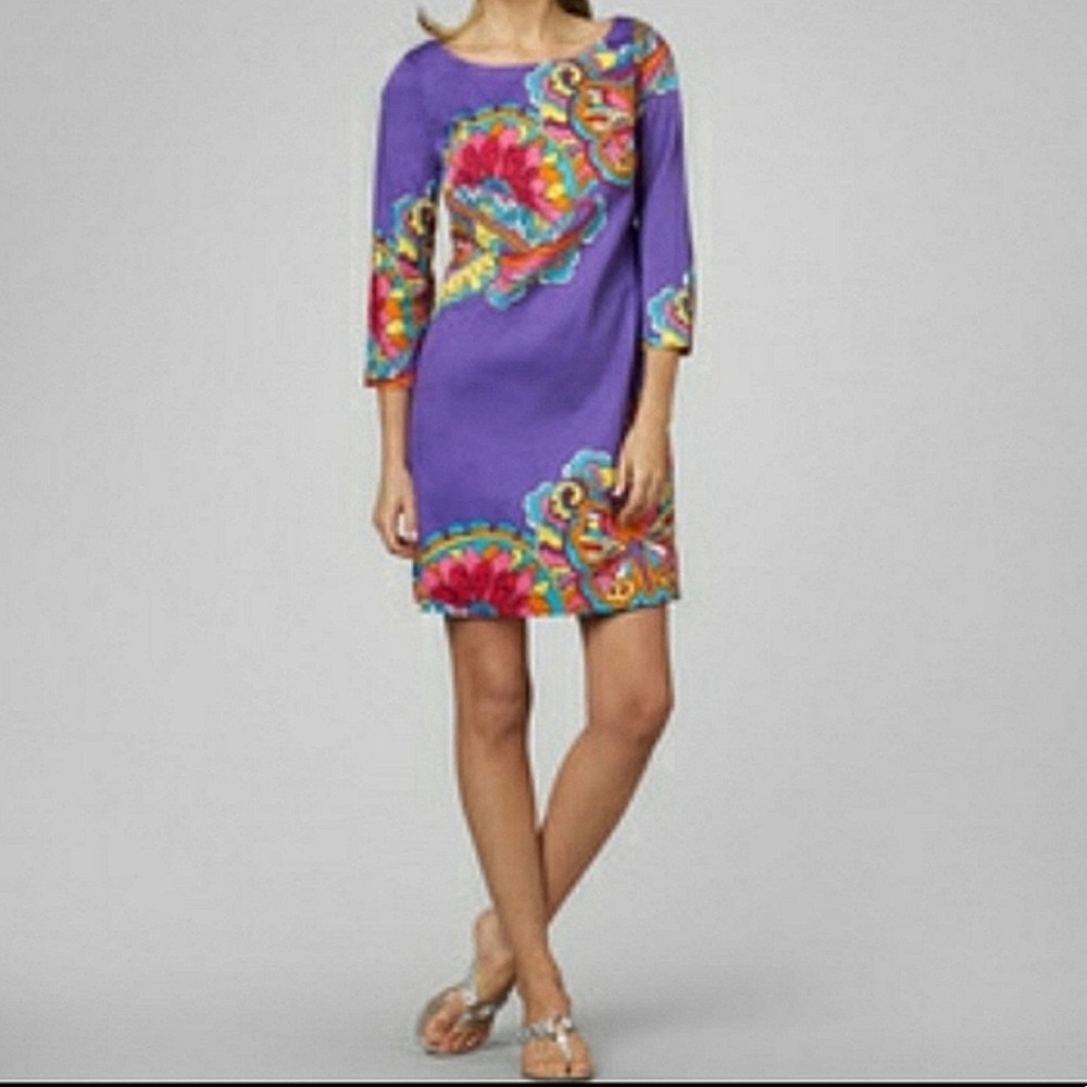 Lilly Pulitzer Shauna Tunic Dress Purple 4